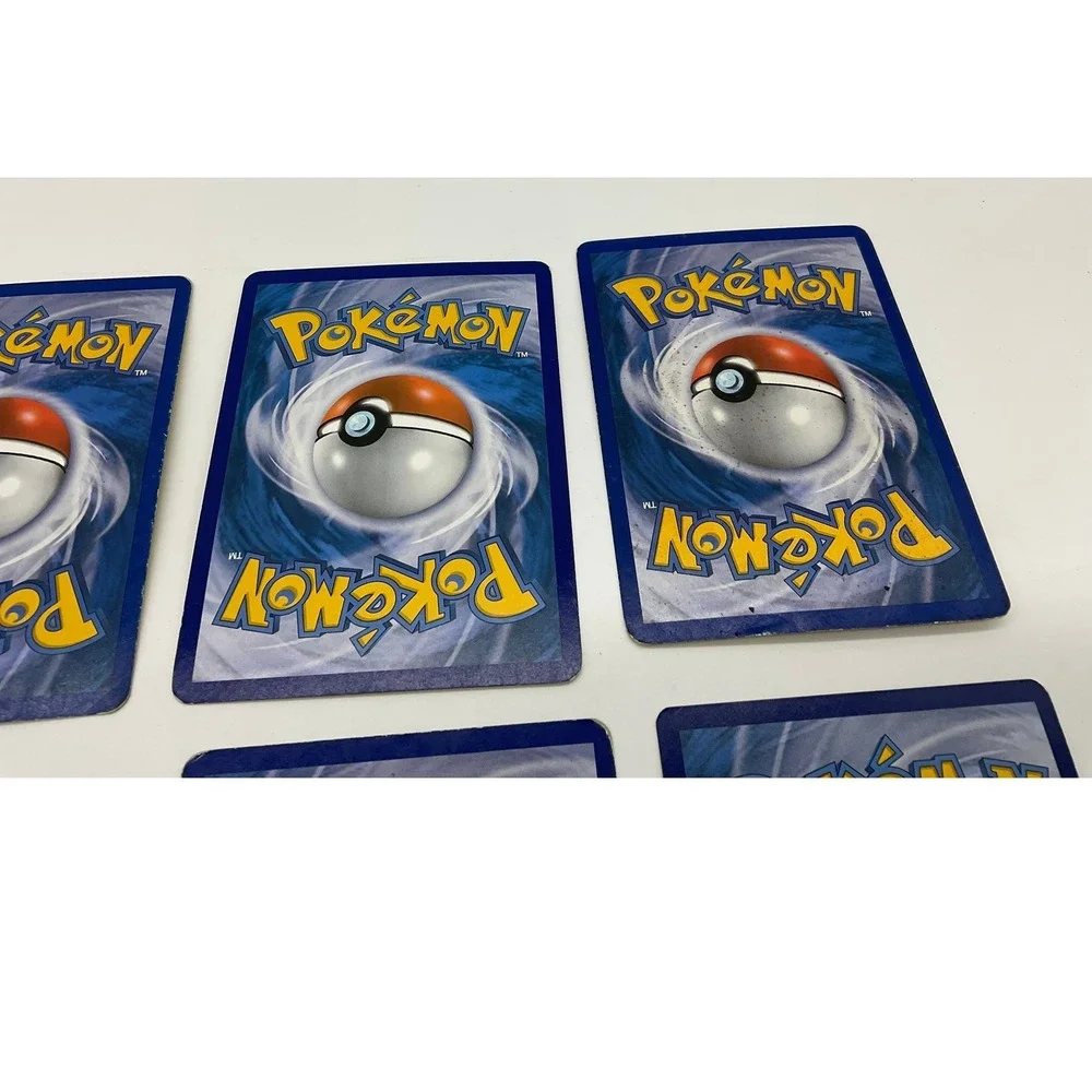 Pokemon Cards Lot of 6 Kids OS Multicolor Normal Type TCG Bundle Collectible